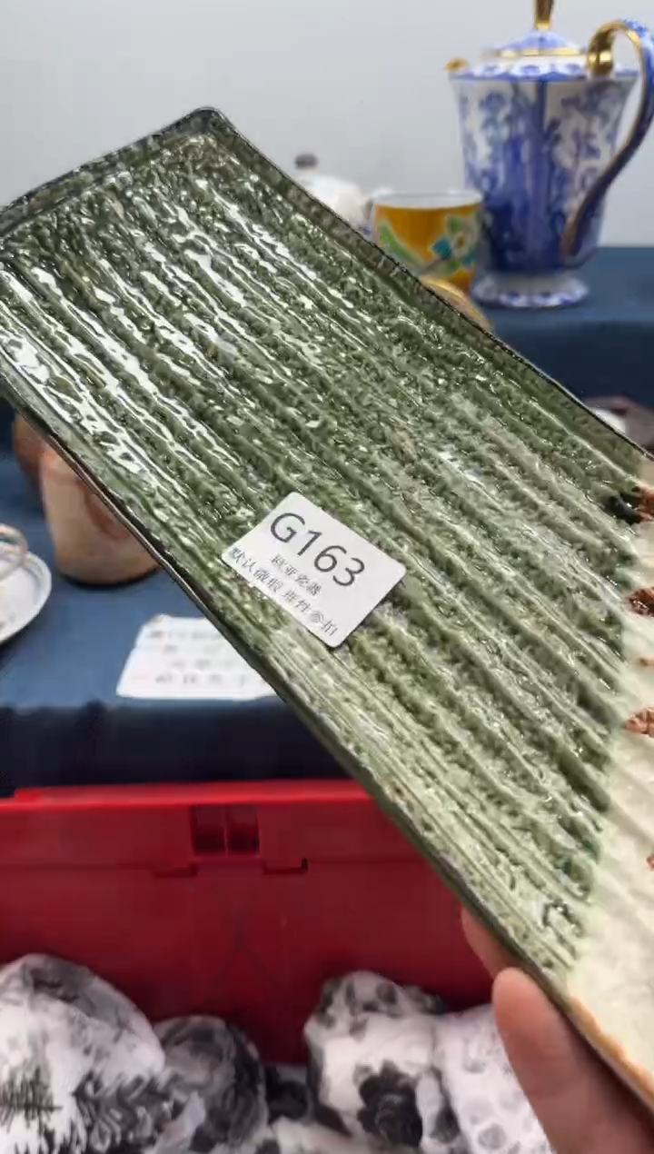 瓷片花*米瓷片   G163