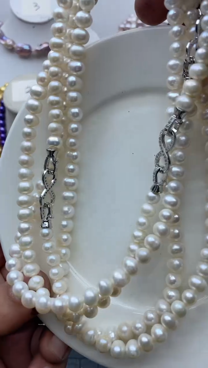 【闪购商品】淡水珍珠颈饰未镶嵌0229