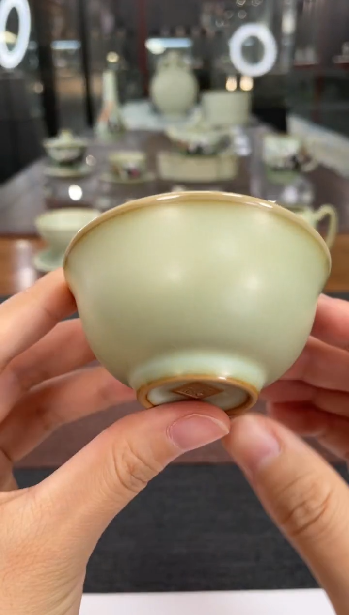 【闪购商品】周泽堂汝官窑知行杯