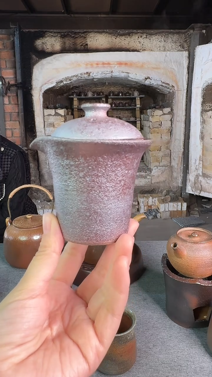 茶壶紫砂紫泥盖碗