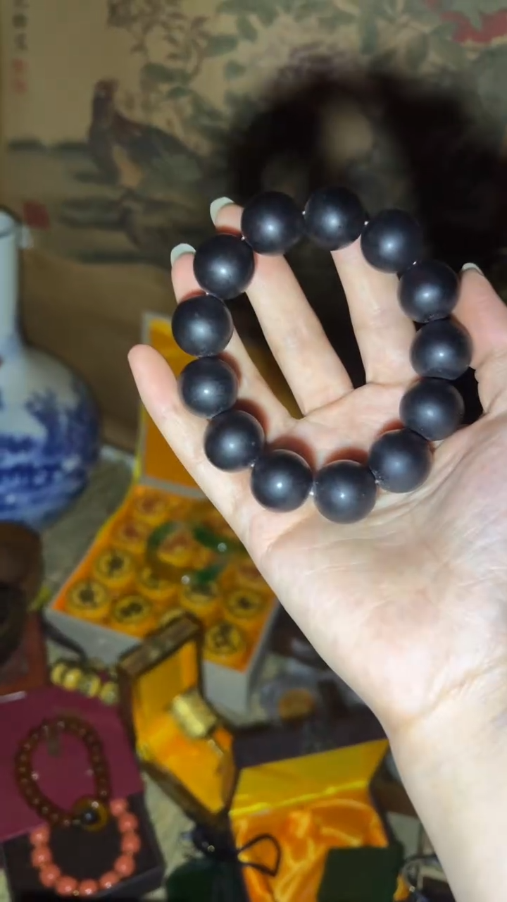 未镶嵌植物珀手串闪购高端商品链接