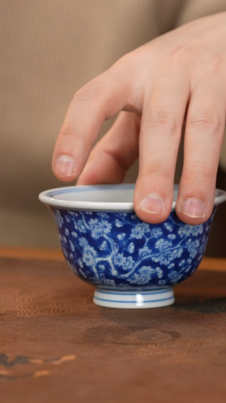 【闪购商品】杯刘建锋窑冰梅大压手杯