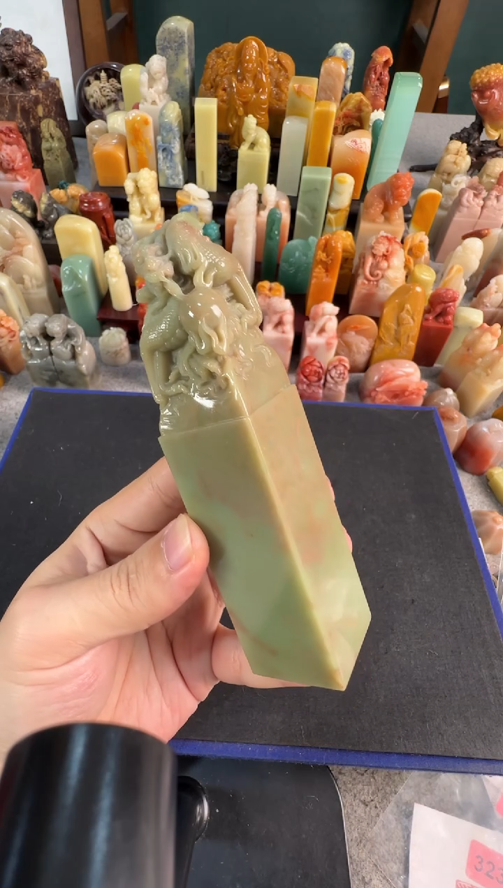 【闪购商品】青田石印石4628编号编号