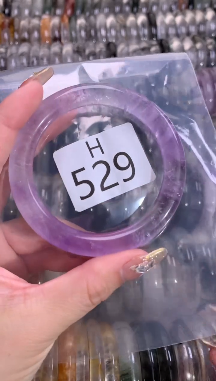 【闪购商品】水晶水晶手镯未镶嵌529-58