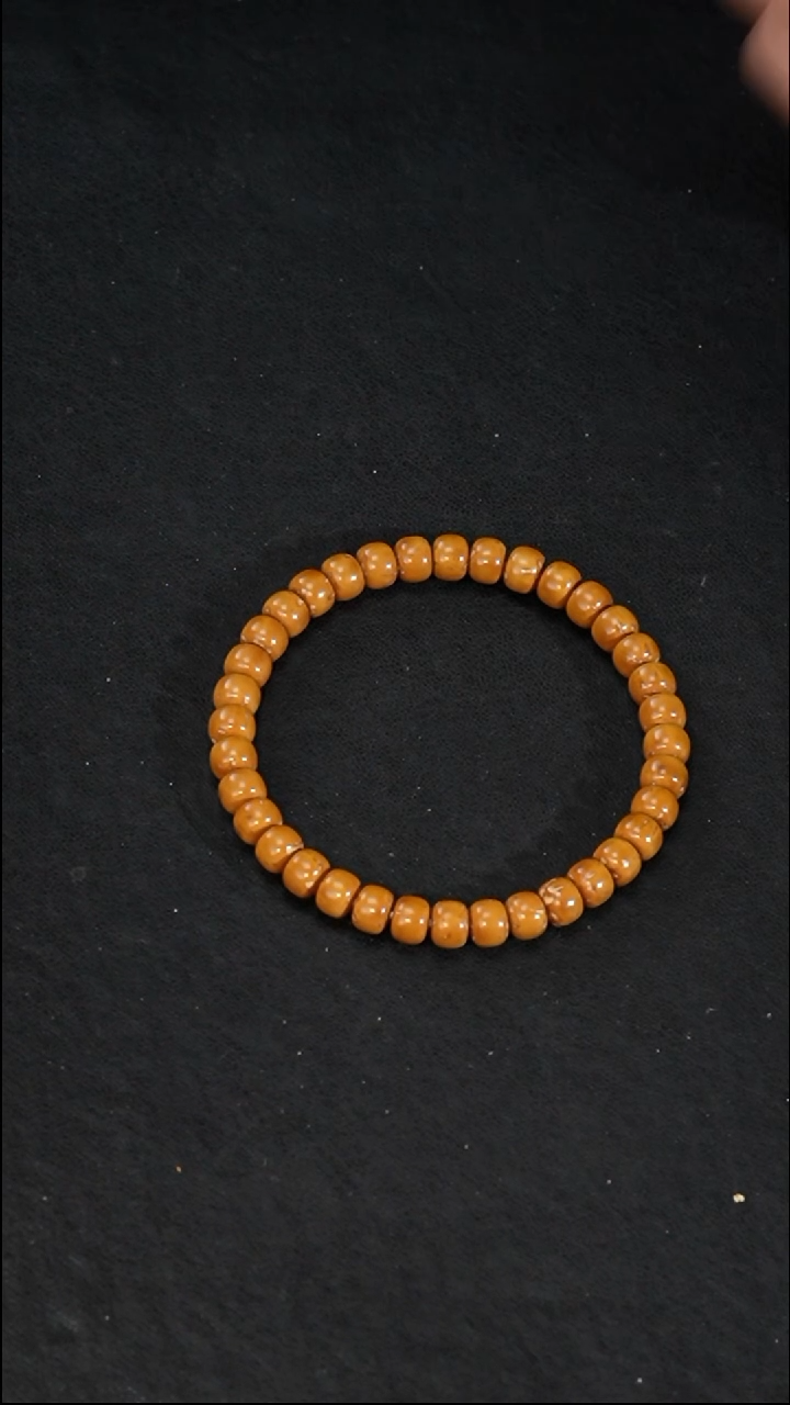 手串紫金鼠黄金甲鼠尖纯肉精工单圈7*5.5mm