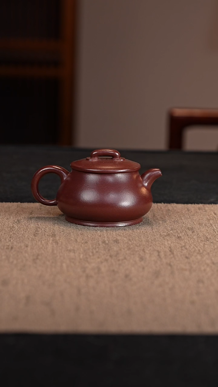 【闪购商品】紫砂茶壶荒野紫红泥无相