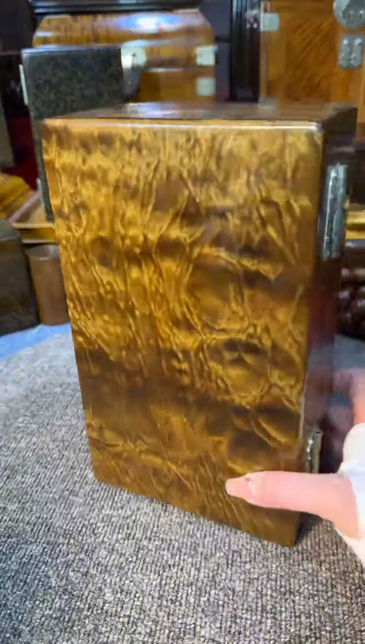 【闪购商品】乌木类成套家具阴沉木收纳盒