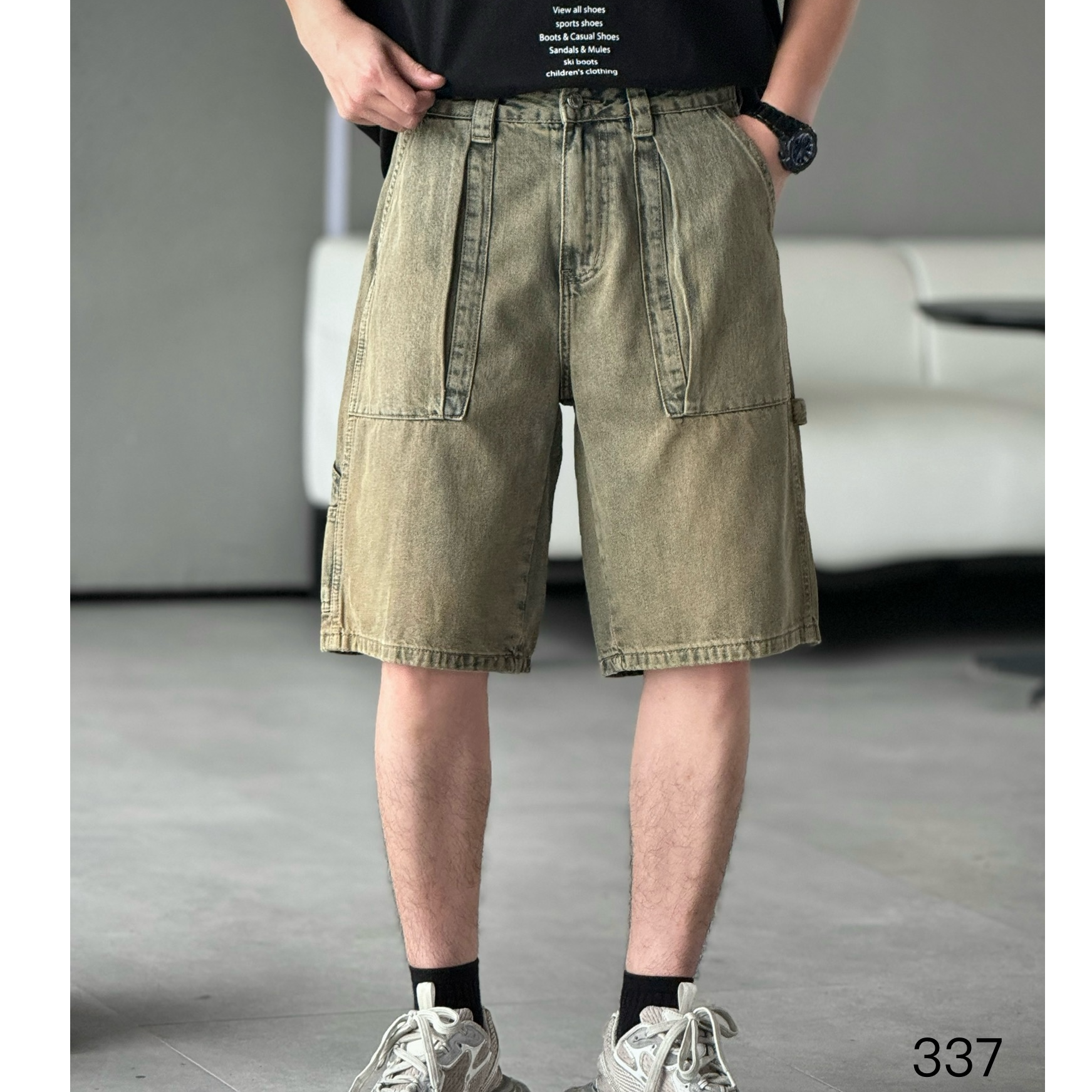 高品质牛仔短裤，看好款式下单！