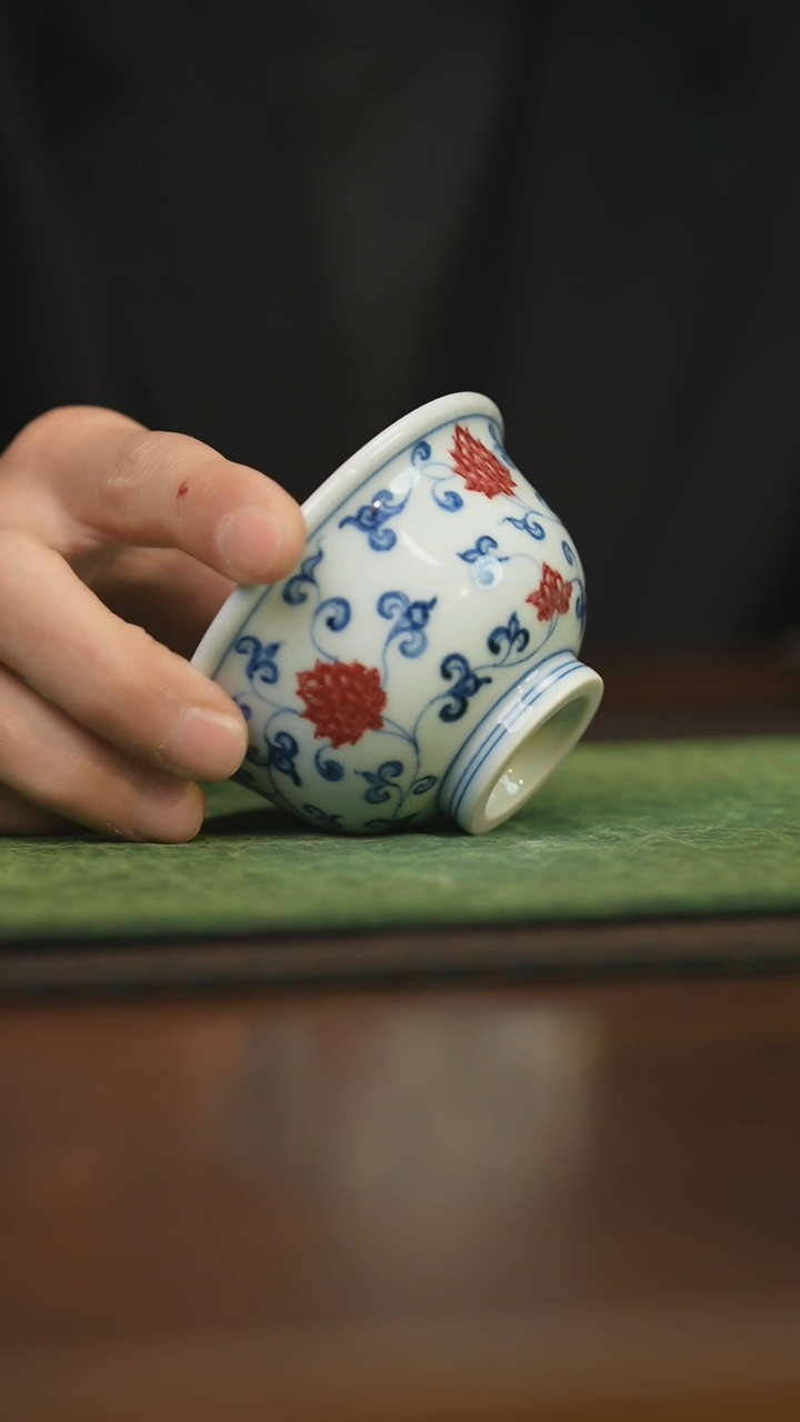 【闪购商品】杯柴窑青花破价福利