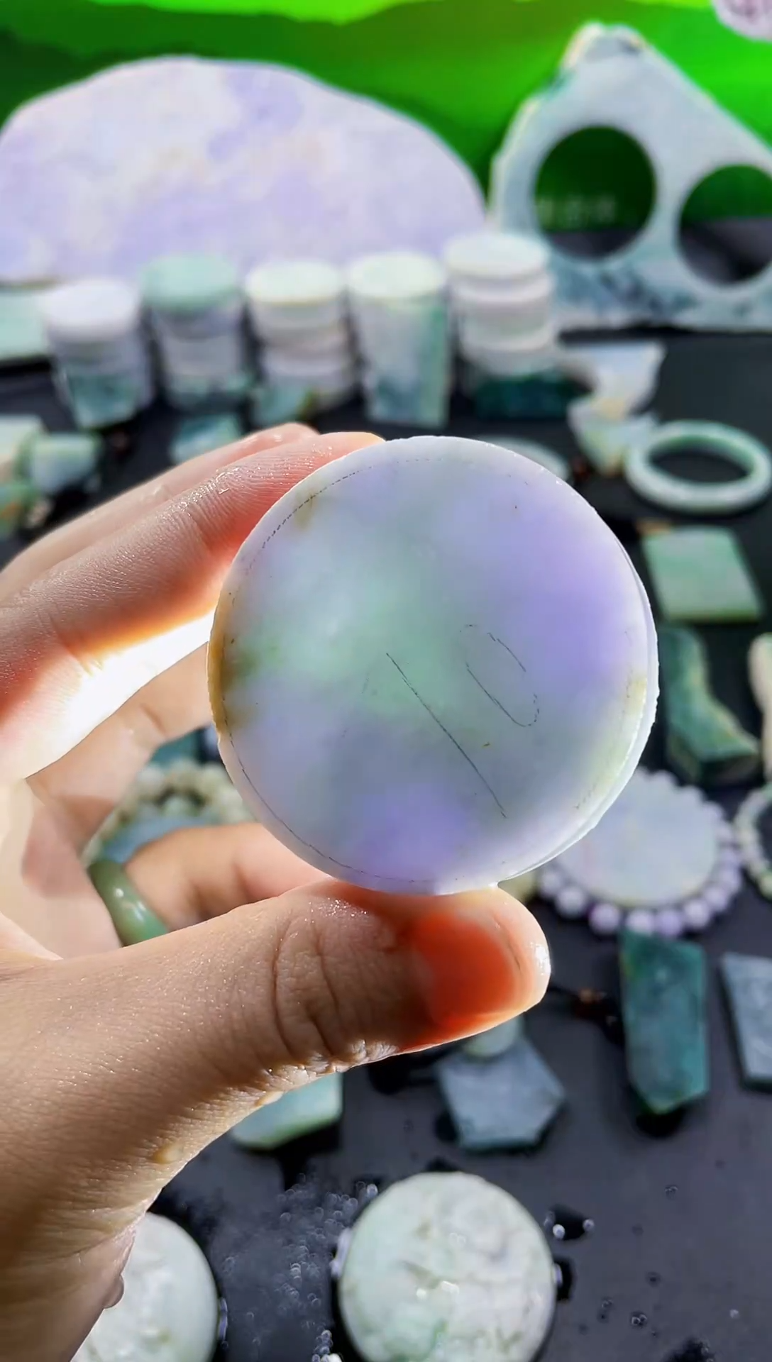 颈饰未镶嵌翡翠新店开业大优惠123