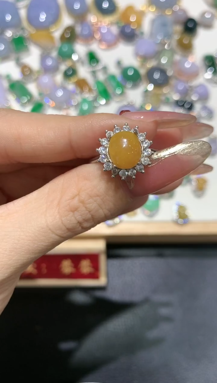 【闪购商品】翡翠吊坠(不含链)银S925镶嵌团购61