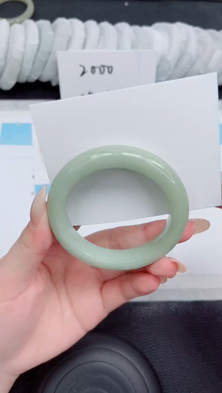 未镶嵌手镯石英质玉102-56