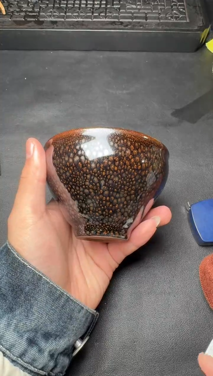 【闪购商品】茶盏何定欣鹧鸪斑69