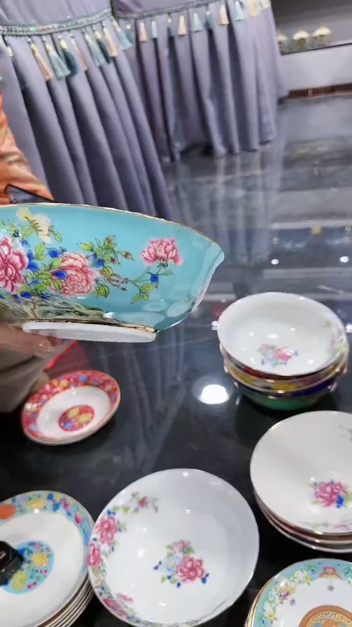 【闪购商品】瓷片9英寸大汤碗1个景德镇陶瓷