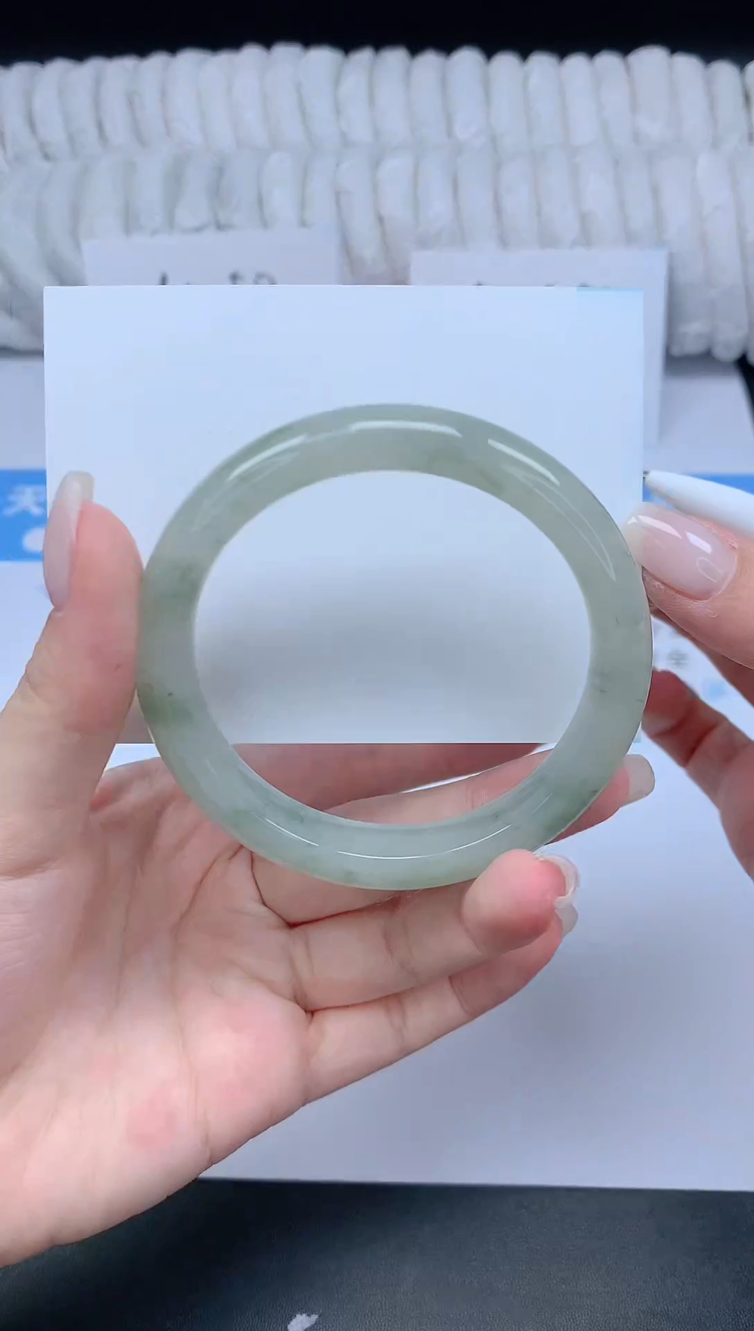 石英质玉手镯未镶嵌K59-56