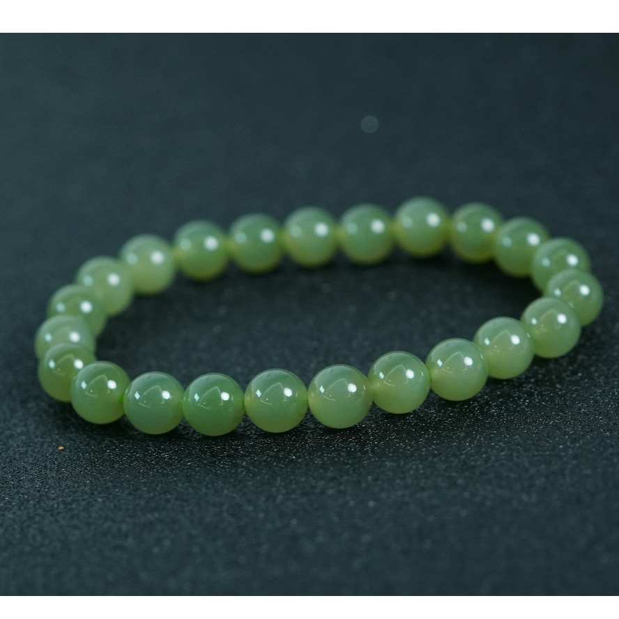 和田玉手串7.5+ CG091303