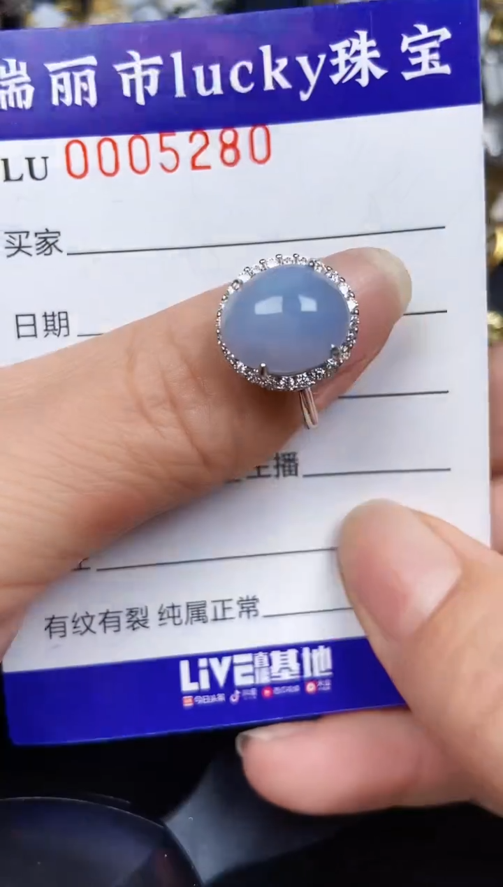 翡翠银S925镶嵌颈饰5280