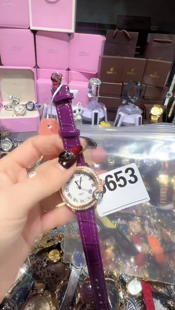 石英机芯不锈钢不锈钢直播定闪专用