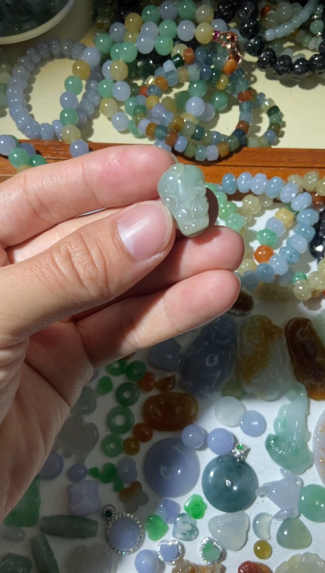 【闪购商品】翡翠颈饰未镶嵌【闪购商品】 天然翡翠