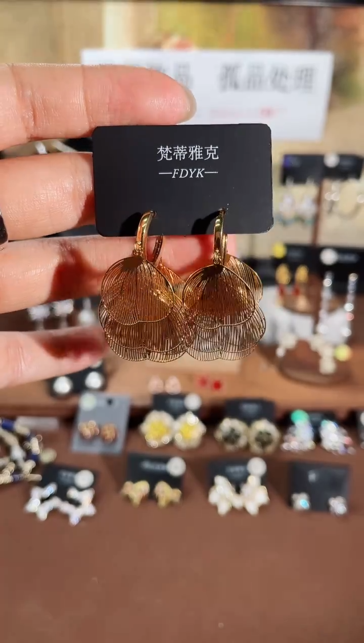 合金925银锆石梵2338