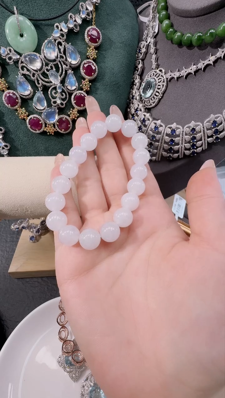 未镶嵌手串翡翠手串