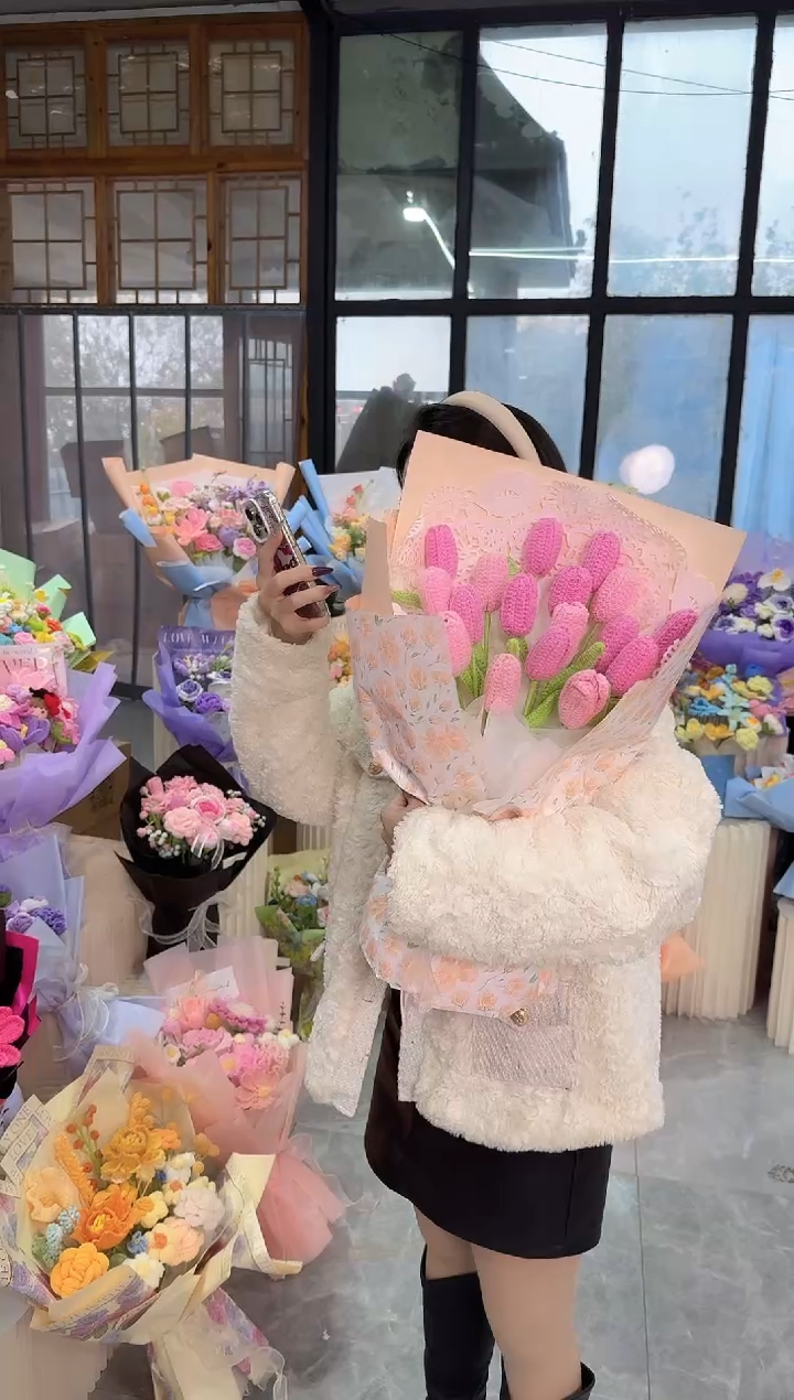 非遗手工定制花束，孤品清仓！