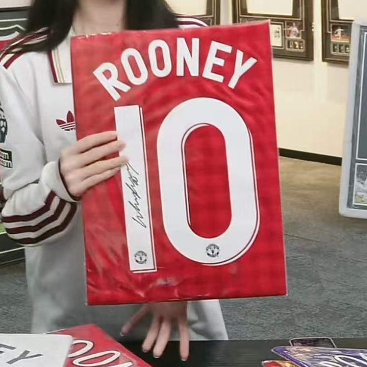 鲁尼亲签曼联12-13赛季主场球迷版（含icons认证）