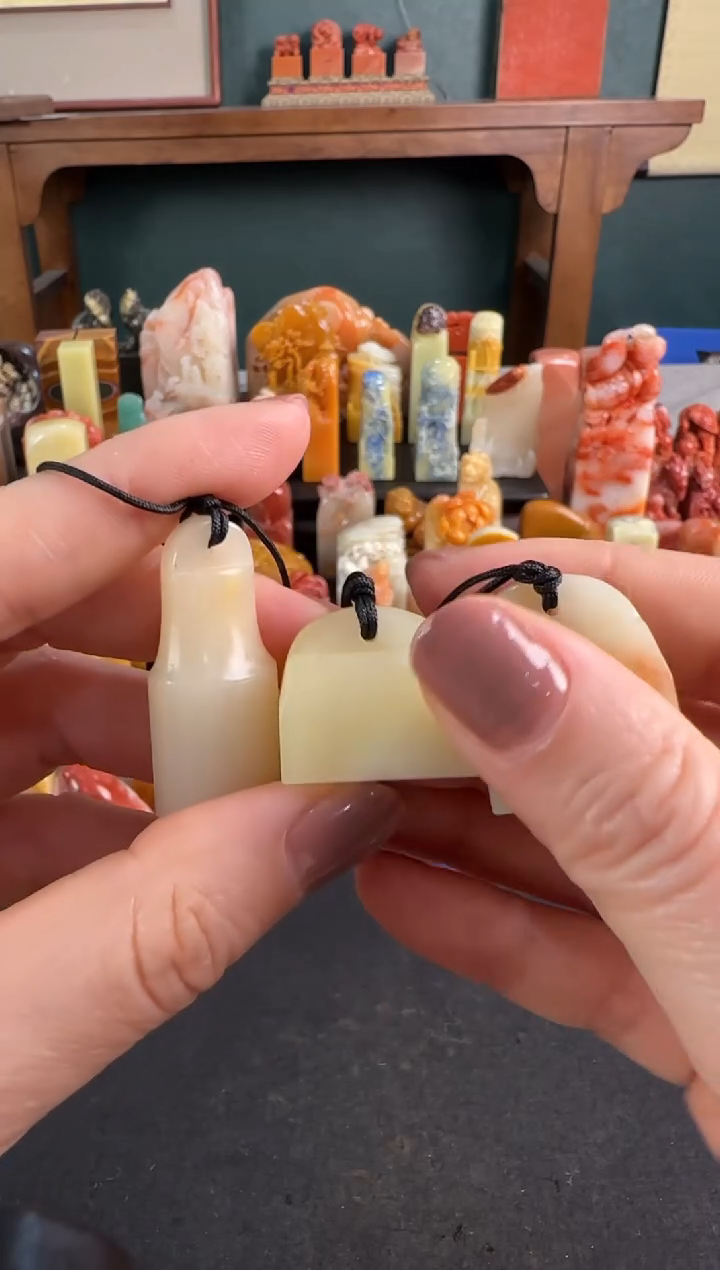 【闪购商品】青田石印石编号编号2573