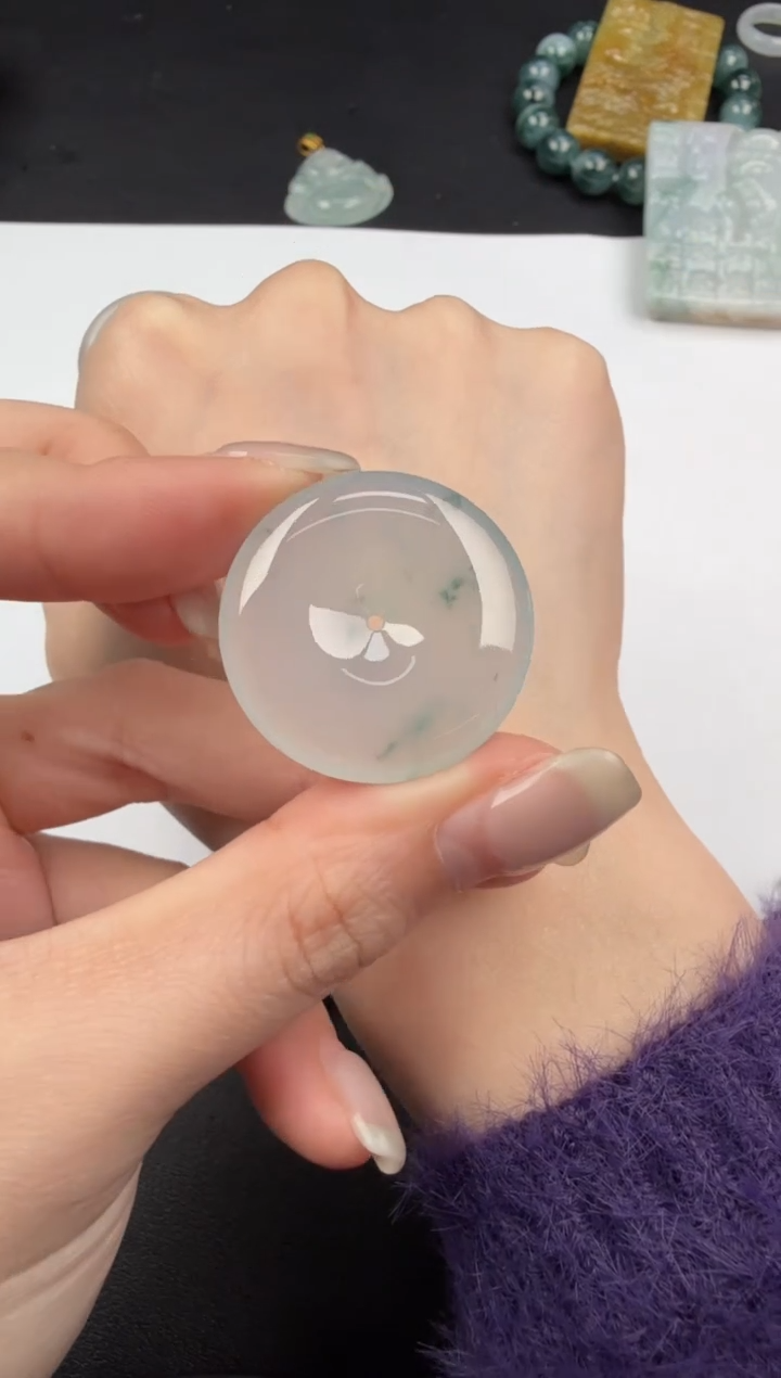 吊坠(不含链)未镶嵌翡翠翡翠饰品-170