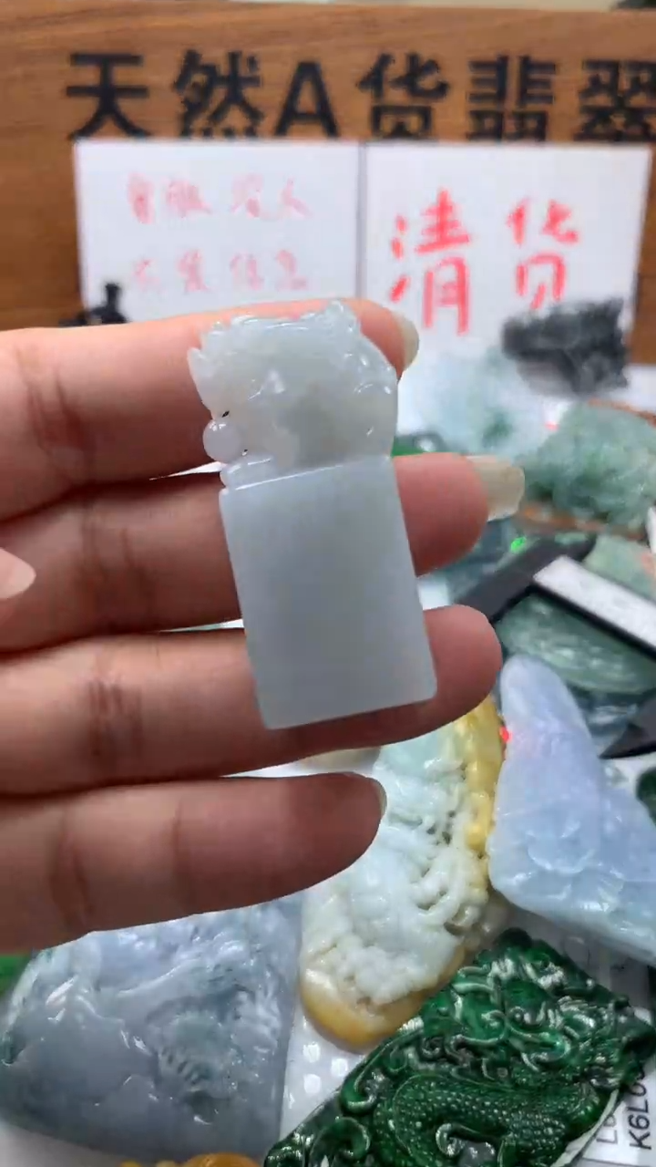 【闪购商品】翡翠颈饰未镶嵌保真天然A货翡翠