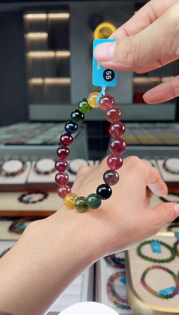 【闪购商品】碧玺单圈手串未镶嵌（多样性发一条）Q