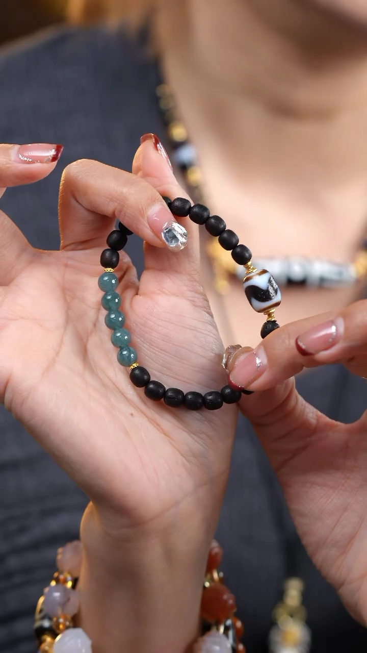 【闪购商品】玛瑙/玉髓手串未镶嵌S51935多样性发一牙牙手串