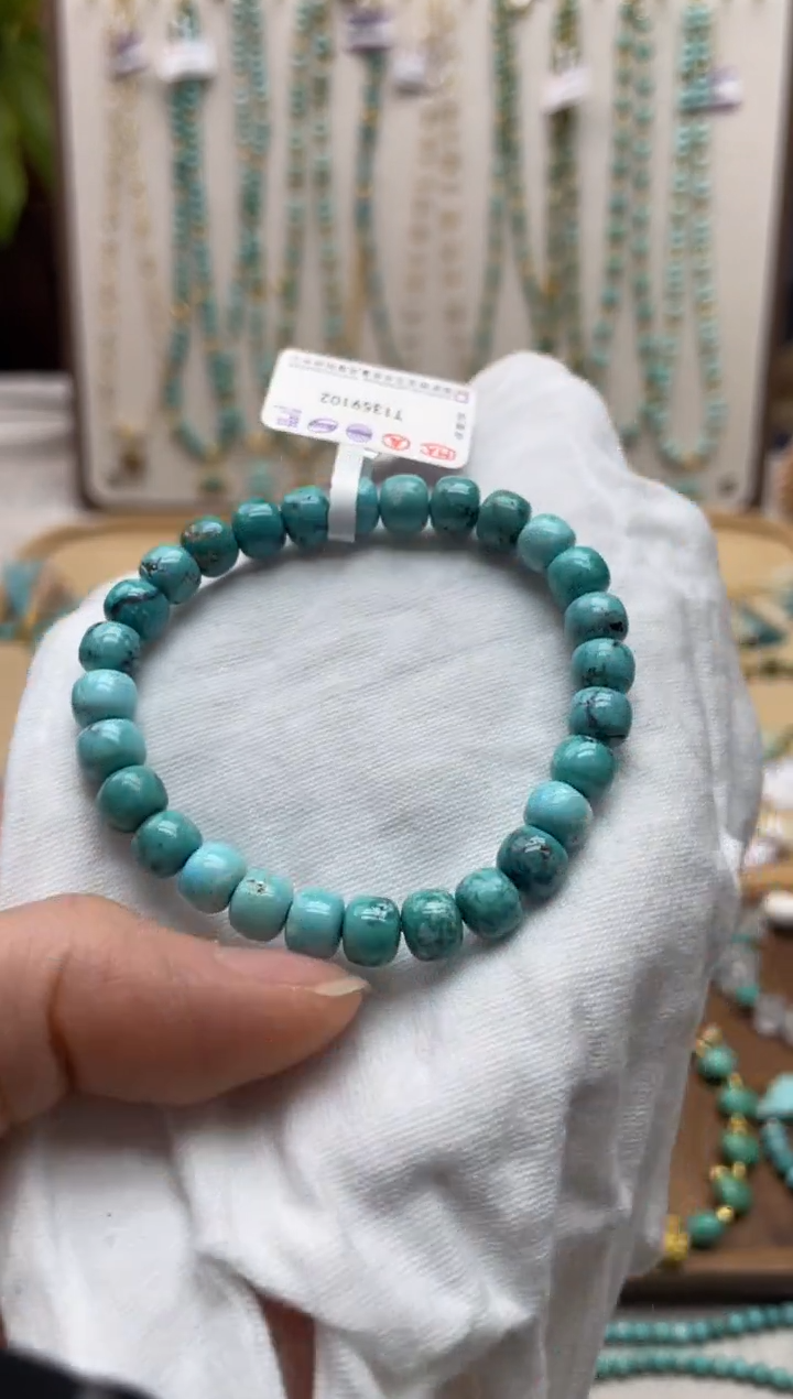 【闪购商品】绿松石手串未镶嵌83