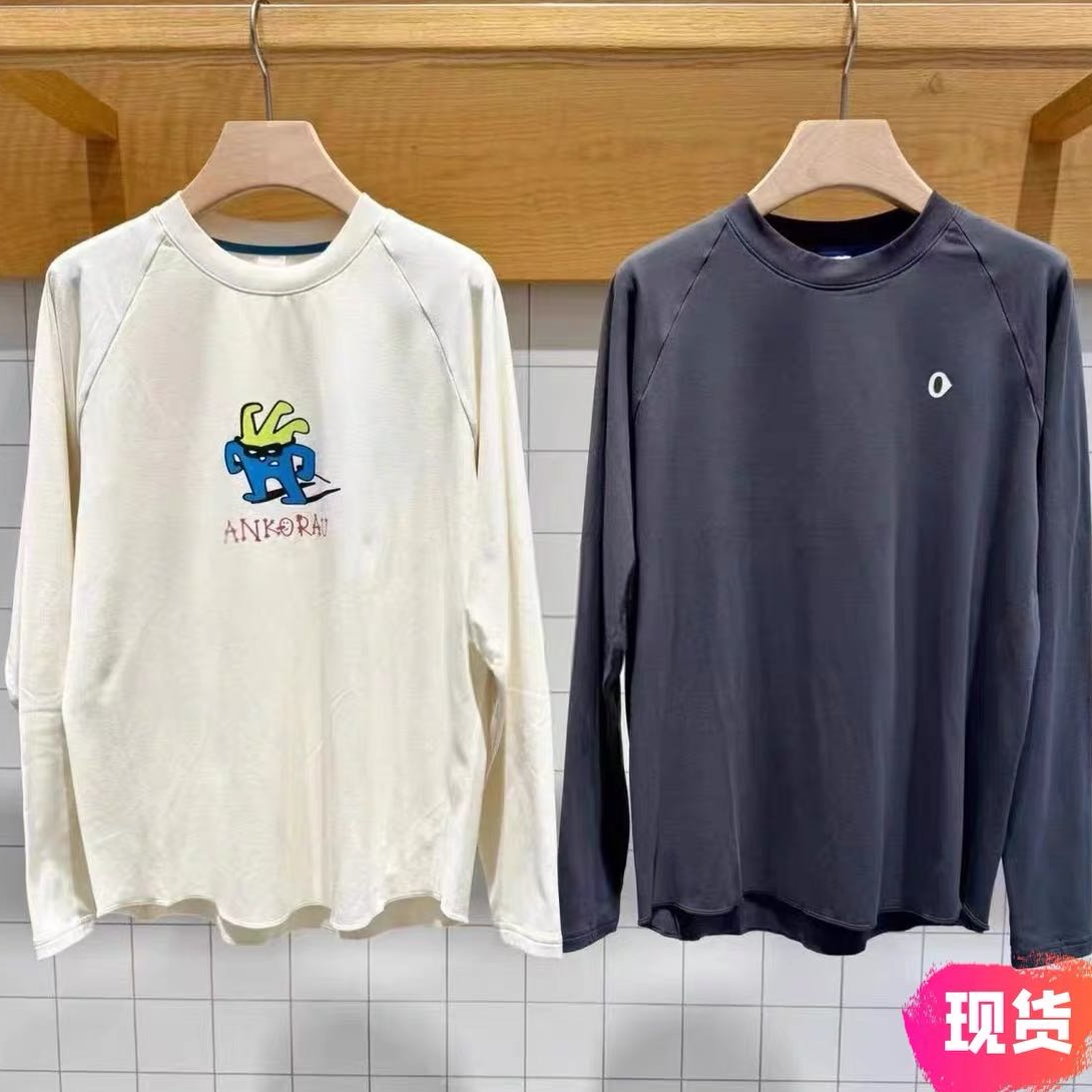 女秋冬新品旅行亲肤磨毛圆领长袖T恤