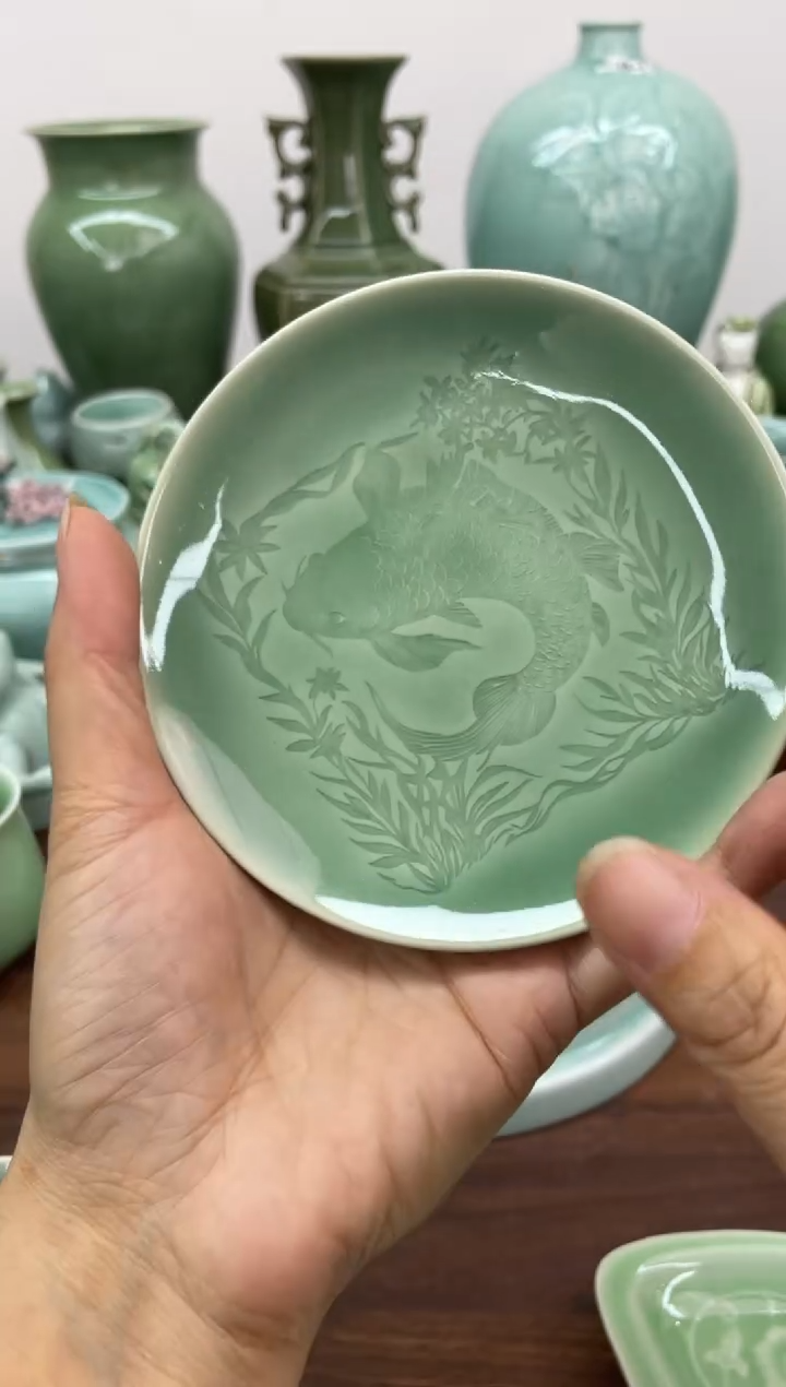特价青瓷 慧语瓷坊 微瑕