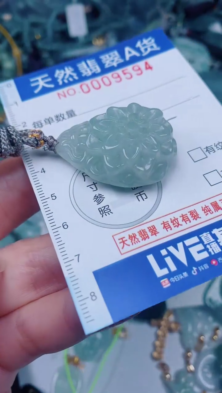 颈饰未镶嵌翡翠00009594