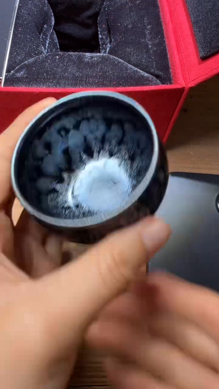 茶盏阙梅娇建盏精品分享283