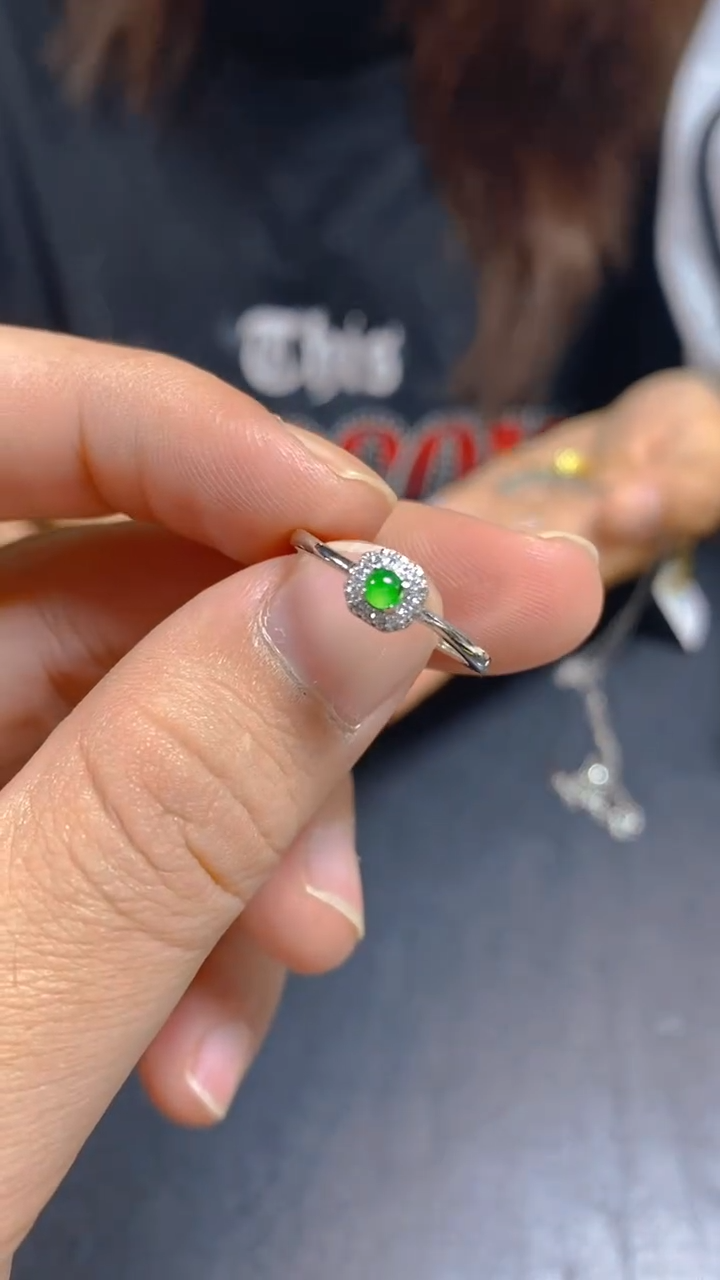 【闪购商品】翡翠戒指未镶嵌0548083667多样性发一