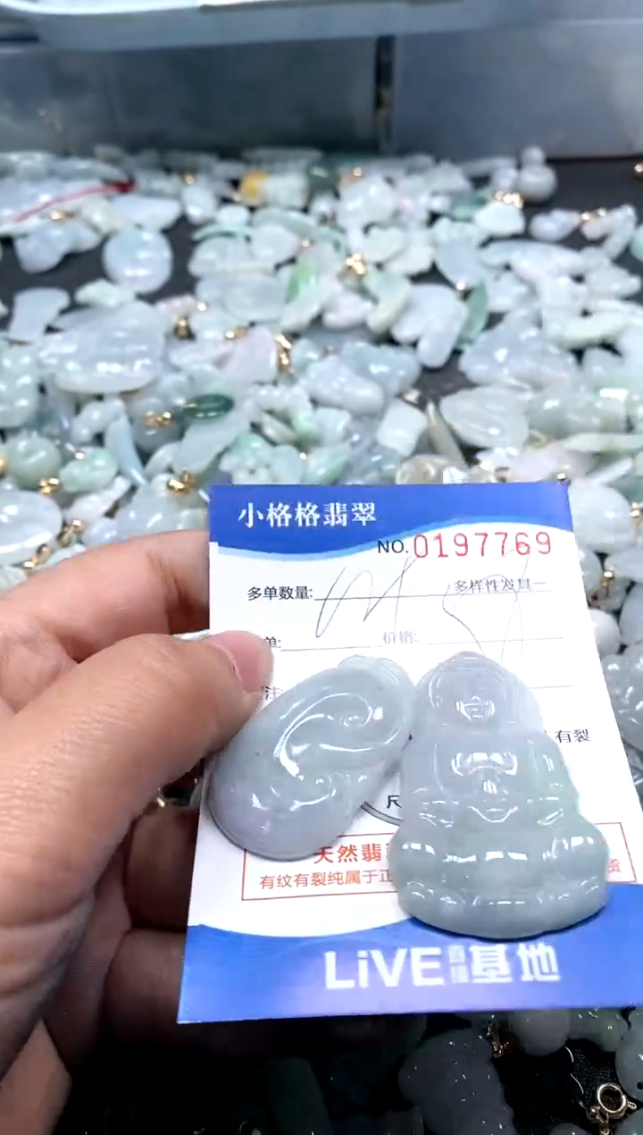 【闪购商品】翡翠颈饰未镶嵌闪购商品0197769