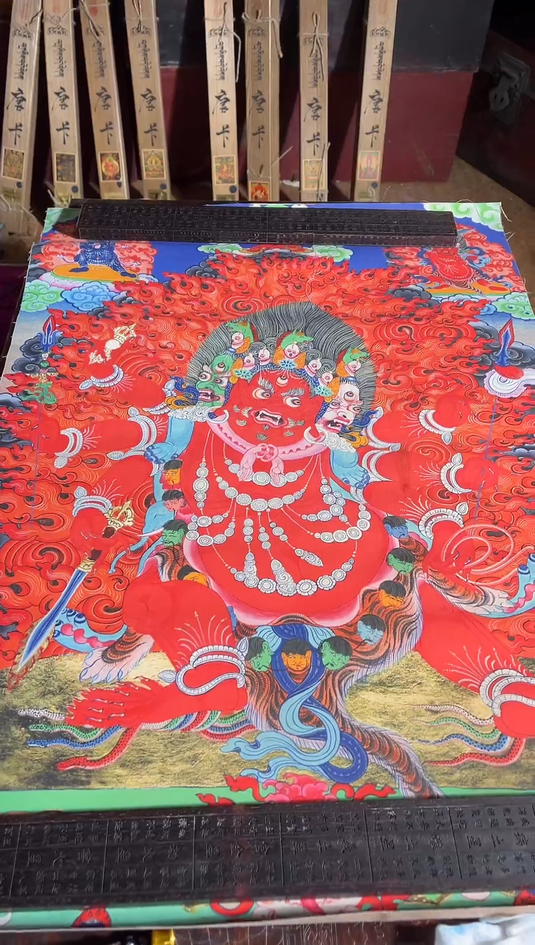 卷轴画东东唐卡tk160