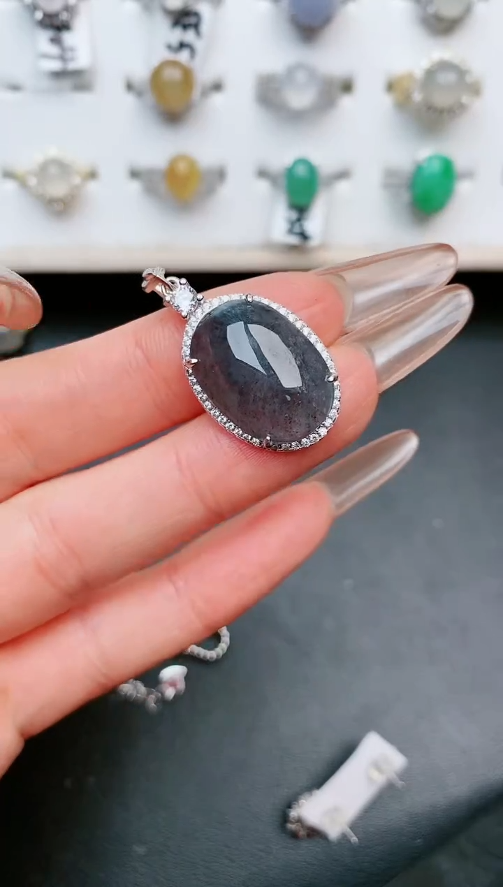 【闪购商品】翡翠戒指银S925镶嵌.....