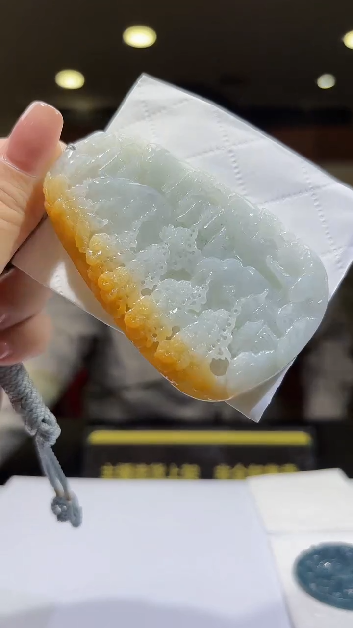 未镶嵌定制翡翠17/1210/C/多样性发其一件/山水