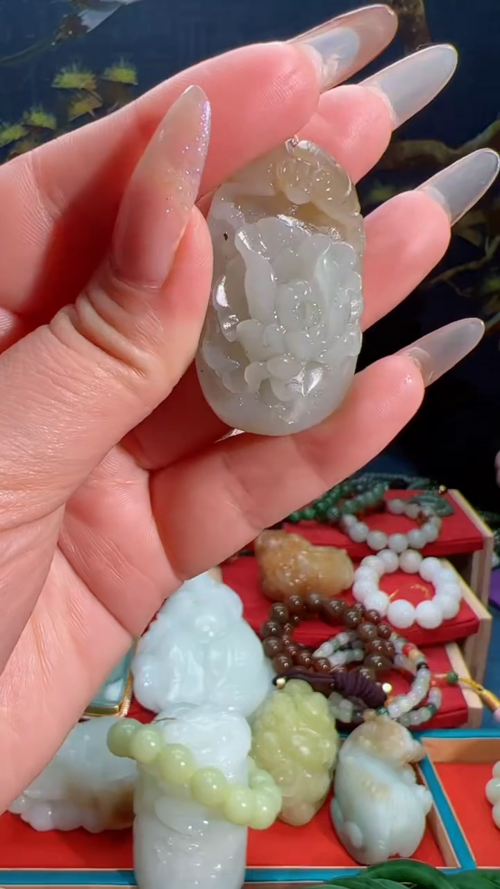 【闪购商品】和田玉吊坠未镶嵌1