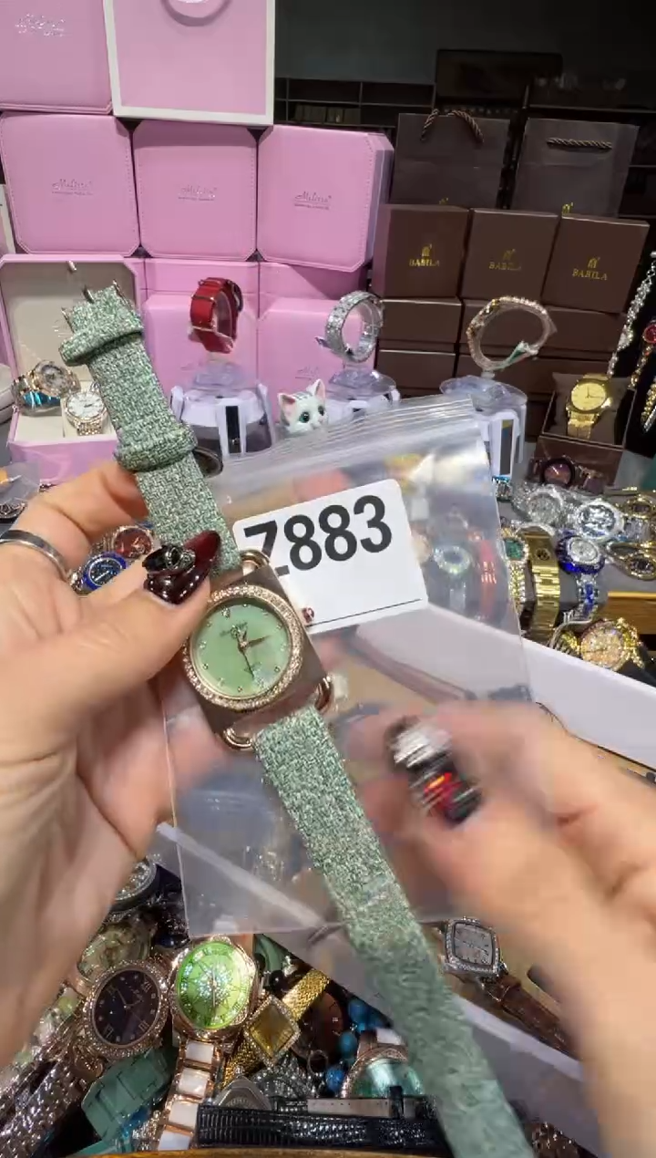 石英机芯不锈钢不锈钢直播定闪专用