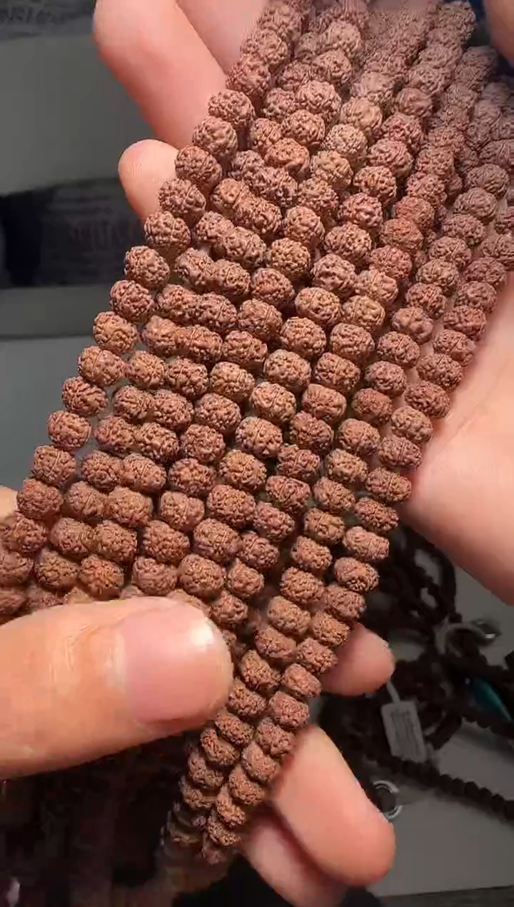 手串金刚菩提全品超头精挑平细108-7mm