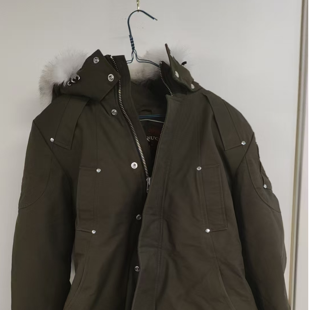 95新 MOOSE KNUCKLES/慕斯纳可兹 麦殿/羽绒服xl码/250228ZMP8D03