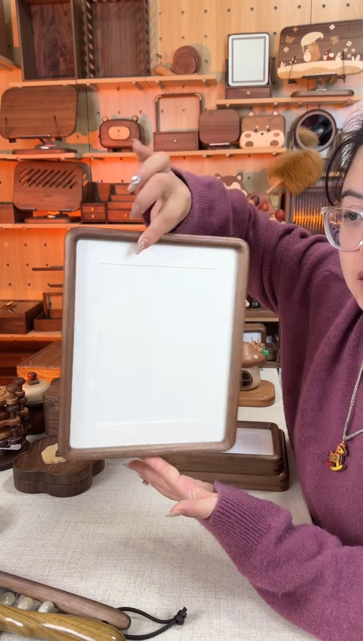 木10寸黑胡桃相框