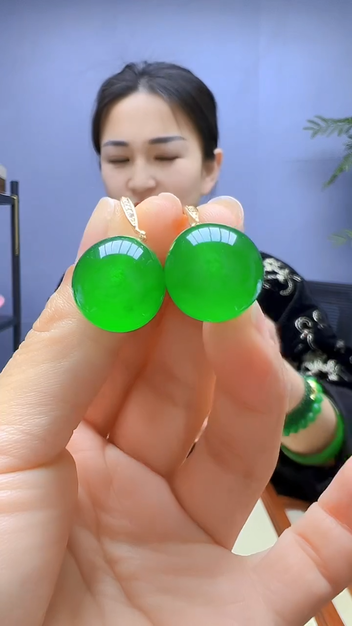 【闪购商品】翡翠颈饰14K金镶嵌颈饰