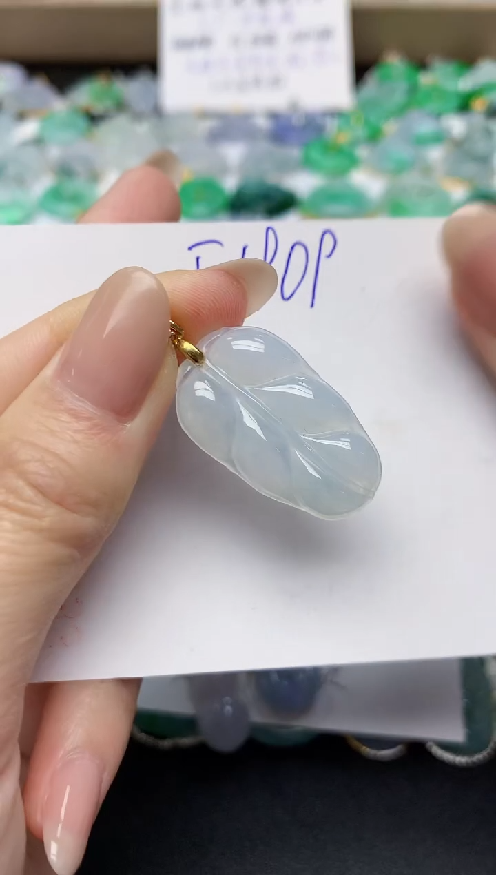 颈饰未镶嵌翡翠天然缅甸A货翡翠百元以上9元证书费自理