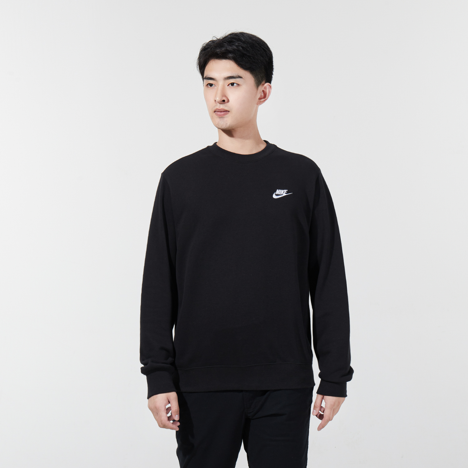 NIKE耐克卫衣男秋季新款户外健身运动服圆领上衣休闲套头衫BV2667